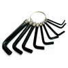 Hex Allen Key Set 9pk-2mm - 6mm and 9mm