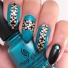 Whats Up Nails - Fleur De Lis Vinyl Stencils for