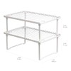 AmazonBasics, Estantes apilables de almacenamiento de cocina