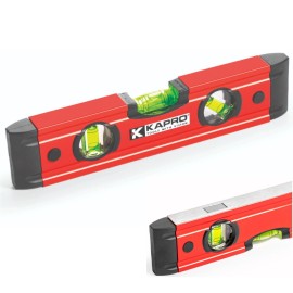 Kapro 779T 9 Inch Aluminum Magnetic Torpedo Level With Vpa Certified Vials
