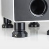 Lyaciomn Speaker Isolation Stand Lead Alloy Adjustable Tray Pad Ceramic