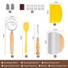 Feestruvte Sourdough Bread Baking Accessories, 12 Piece Bread Baking Tool