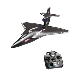 KUJOBUY Raptor H650 Sea Land Air 19 inch Wingspan 2.4GHz 6CH Smart Balance EPP RC Airplane Warbird Fighter Seaplane RTF, Sea-Land-Air RC Airplane RTF, Beginner-Friendly (Black)