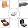 MroMax 4Pcs Suitcase Lock Hasp 2.44" x 1.3" (LxW) Modern