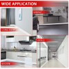 Vinyl Wall Base Baseboard Molding Trim 6" Flexible Self Adhesive