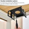 Metal Under Desk Mount Stand for Mini M4/M4 Pro 2024,