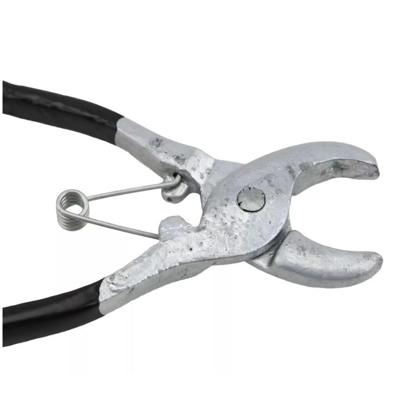 8" Spring Assist Hog Ring Pliers - Malleable Iron (Single