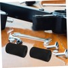 Kisangel 4pcs Foam Foot Pads Rollers for Universal Home Gym