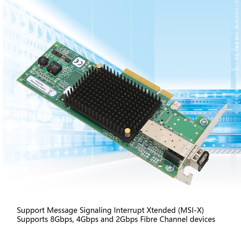PCIE Network Adapter Virtualization Capability Single Lane PCIE 2.0x8 Fibre