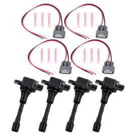 TRQ Ignition Coil Set Compatible with 2016 Nissan Murano