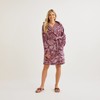 Vera Bradley Women's Plush Fleece Robe (Extended Size Range), Java
