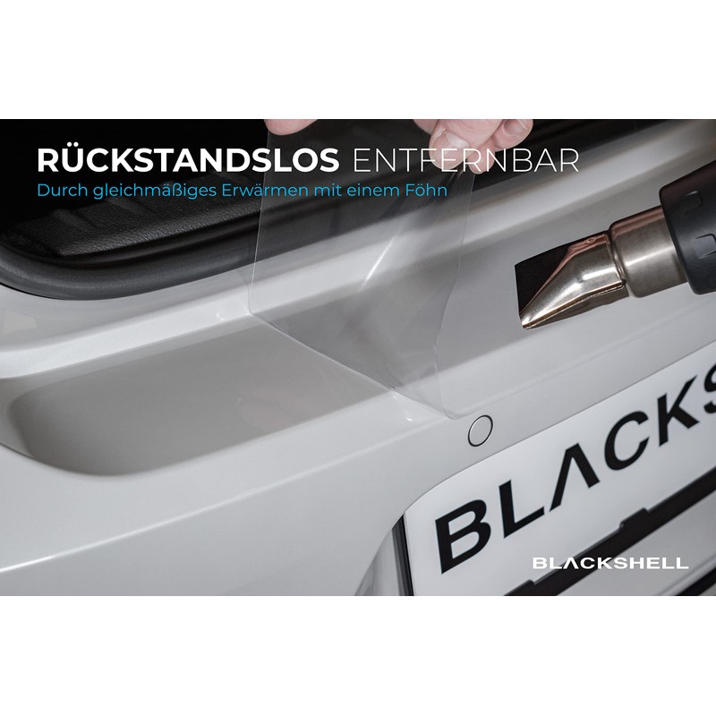 Blackshell® Basic Boot Sill Protector Film Compatible with VW Passat
