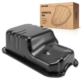 Torchbeam Engine Oil Pan with Drain Plug, 264-402 Replacement for 1988-1995 Civic, 1993-1995 Civic del Sol(Except VTEC Models), 1988-1991 CRX