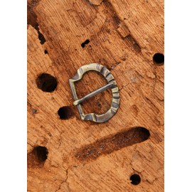 Battle-Merchant Hochmittelalter Schnalle aus Messing, Nr. 1 - Riemenbreite: bis ca. 25 mm