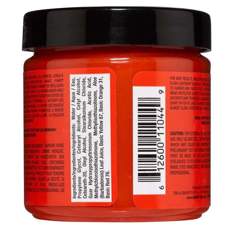 Manic Panic - Amplified cream vegan cruelty free semi-permanent hair