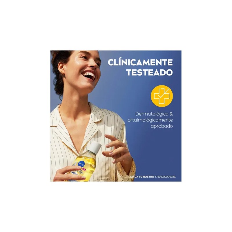 Nivea agua micelar iluminadora 400 ml | limpia e hidrata