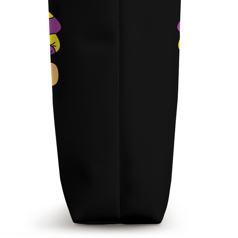 Quilters Gonna Quit Sewing Machine Scissors Patchwork Tote Bag