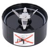 Magic Bullet Cross Blade,Cross Blade Replacement Parts with Gaskets for