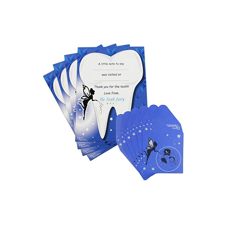 Tooth Fairy Gift Set ~ 8 Envelopes & 4 Certificates