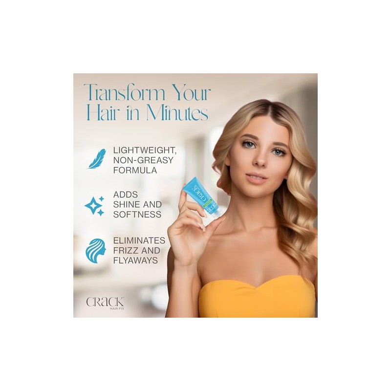 Bundle - 2 Items : Crack Original Styling Treatment, 2.5