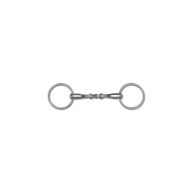 Waldhausen Wassertrense EST, dop.gebr, antomisch, R:7cm, S:16mm, B, 14.5 cm
