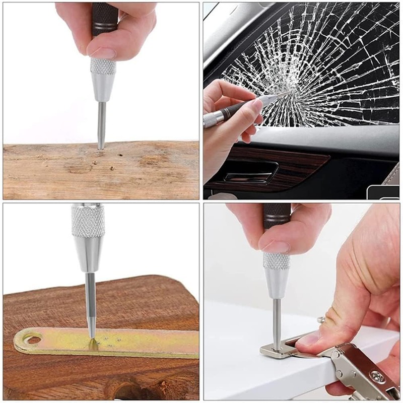 YFFSFDC Auto Punch, Automatic Punch, Auto Center Punch, Carbide Automatic
