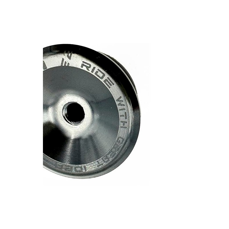 ライディア(RIDEA) BB24 CRANK AXLE CAP ブラック