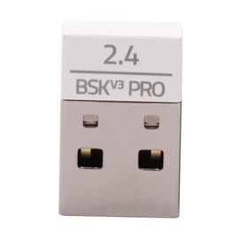 BestParts Adaptador de receptor de mouse de señal USB Dongle de repuesto para Razer Basilisk V3 PRO Hyperspeed Wireless Gaming Mouse (blanco)