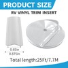 RV Trim Molding Insert, ZDHQLHJ Flexible RV Heavy Duty Vinyl