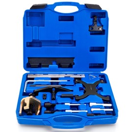 Timing Tool Kit, Camshaft Locking Tool Compatible with Ford Mazda 1.4 1.6 1.8 2.0 Di/TDCi/TDDi Ecoboost 1.6 Ti-VCT 1.5/1.6 VVT 2.3L 2.5L Engine Timing Tool, Replace 303-1097 303-1550 303-1556