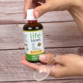 Lifetones Uric Acid Support Liquid Tincture - 3.38 Fl Oz