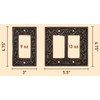 Lulu Decor, Fleur De Lis Cast Iron Rocker Light Switch