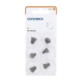 Connexx Sleeve 3.0 Vented – Extra Small Hearing Aid Domes – Comfortable Fit for Clear Sound – Formerly Siemens Compatible