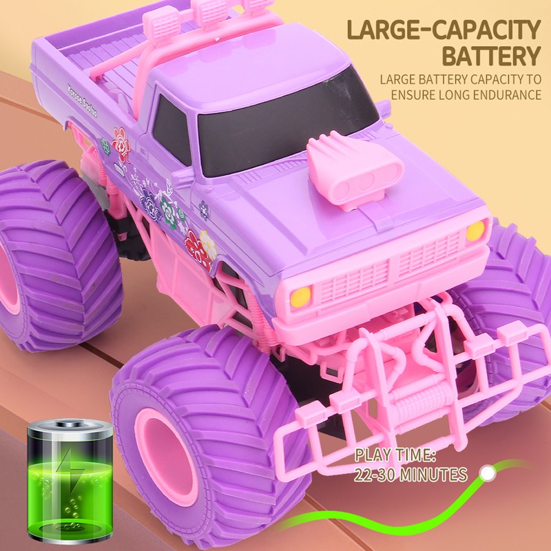 Remote Control Car for Girls 2.4GHz Pink Purple Remote Control