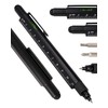 Online Men's Gift Pen 6-in-1 Black I Multitool Pen with