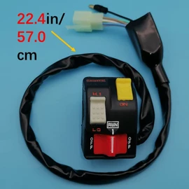 Tuzliufi Start Light Kill Switch Control Levers Choke for Honda 35200-HA2-674 ATC250R ATC 250R ATC250 250 R 1985 1986 Z730