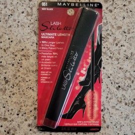 Maybelline Lash Stilleto Ultimate Length Mascara #951 VERY BLACKNEW