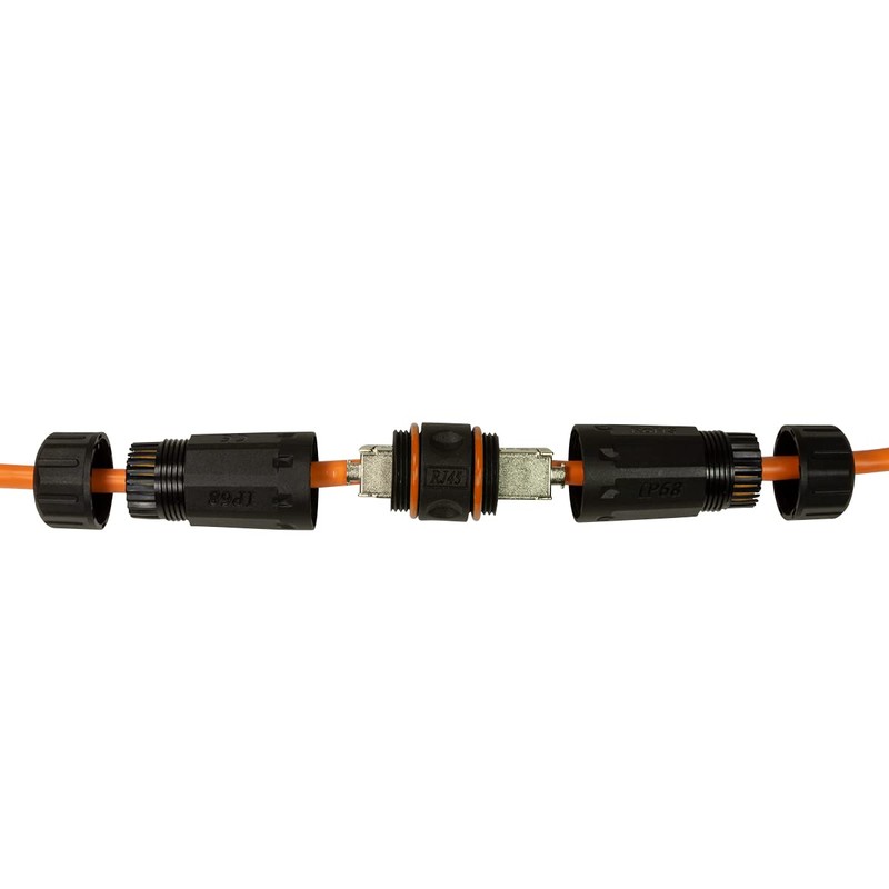 LogiLink NP0082 - CAT.6A Outdoor Cable Connector for CAT.6A &