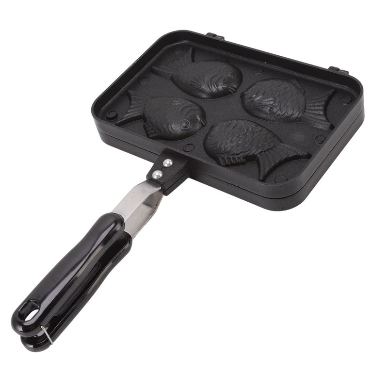 Taiyaki, Cast, Open Fire, Non-Stick