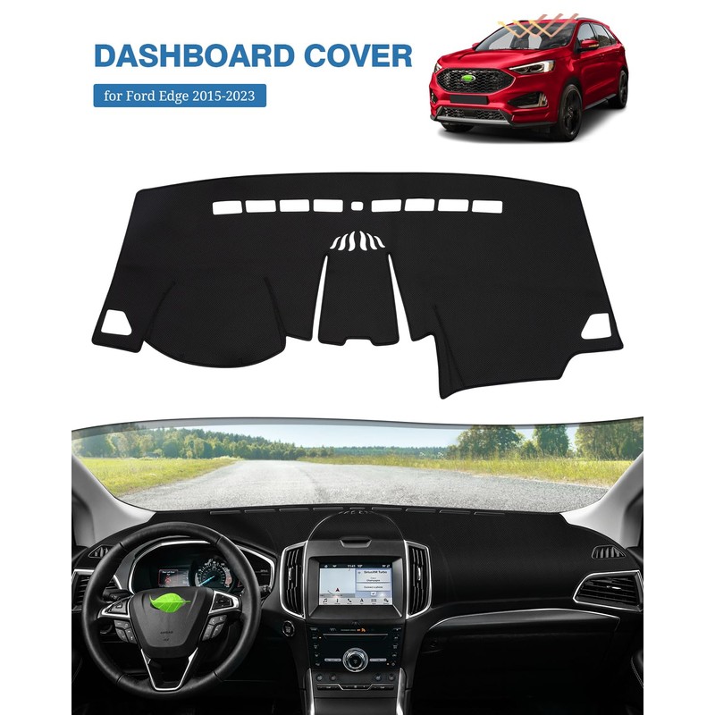 FIILINES Dash Cover for Ford Edge 2015-2025, Dashboard Cover Edge