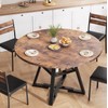 Jocoevol Round Dining Table for 4,Kitchen Dining Room Circle Dinner