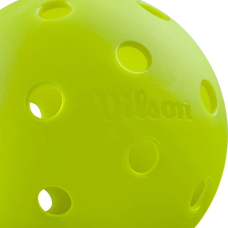 WILSON Tru 32 Pickleball Balls - 48 Balls, yellow
