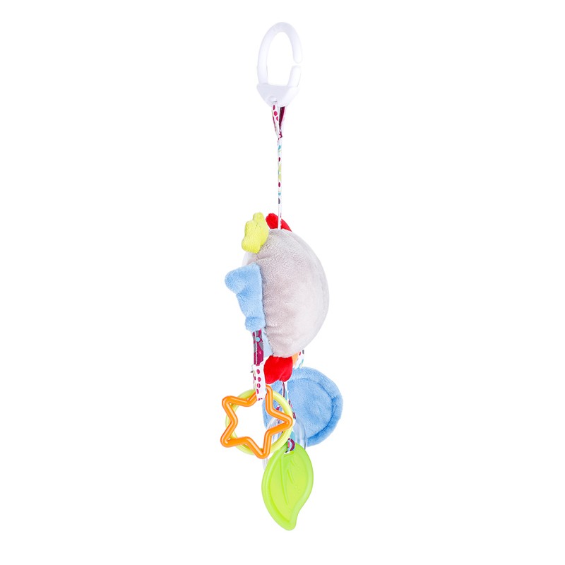 Soft Infant Plush Toy Cute Animal Rattle Baby Bed Stroller