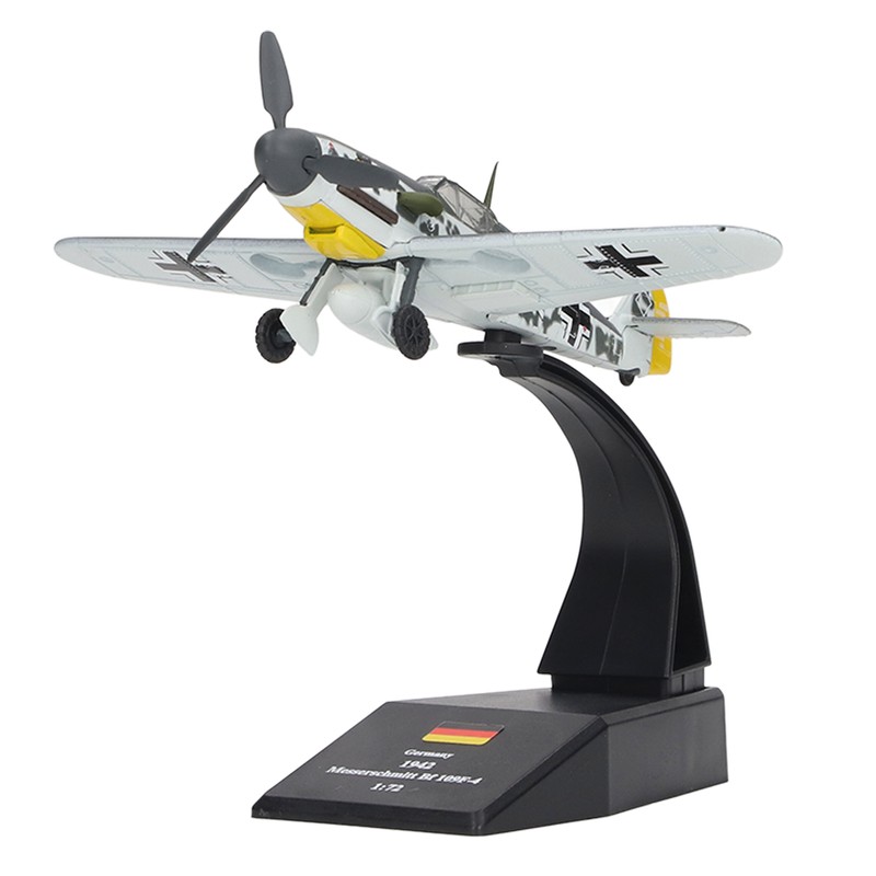 1:72 Scale BF109 Fighter Planes Model High Stimulation Alloy Airplane