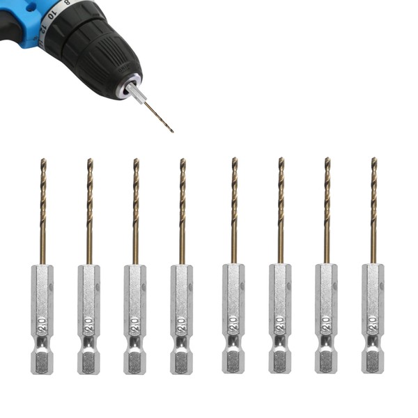 8PCS Hex Drill Bit Set Pilot Drill Bits 2mm Hex