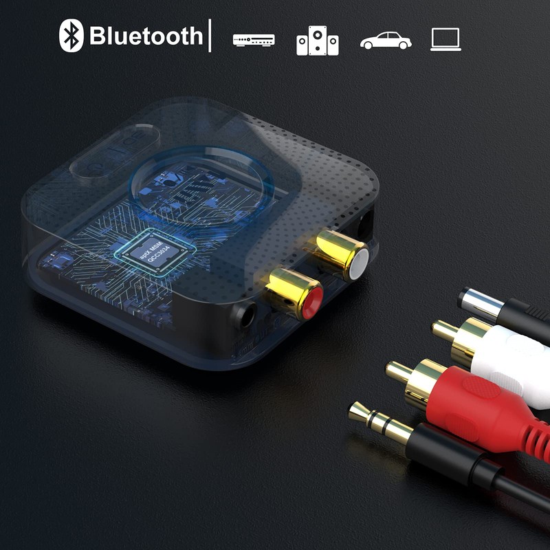1Mii Bluetooth 5.0 Receiver for Home Stereo, aptX HD Bluetooth