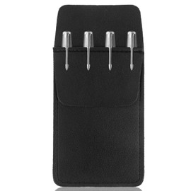 Pocket Protector, PU Leather Pocket Organizer, Pocket Pouch for Men Pocket Shirt Lab Coat for School Office Hospital Supplies