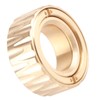 Gears Fidget Ring Anxiety Relief Rotatable Portable Metal Magnetic Adults