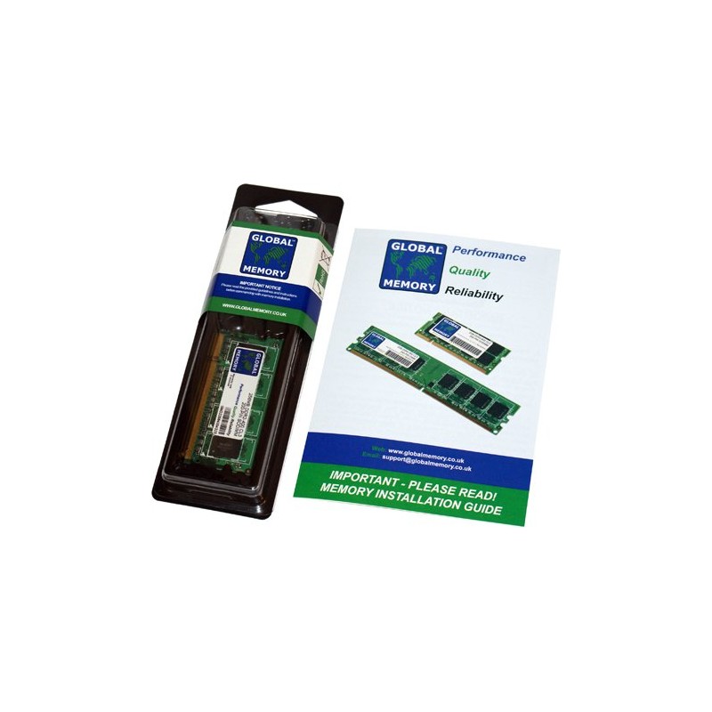 Global Memory 512MB DDR2 800MHz PC2-6400 200-Pin SODIMM Memory RAM
