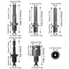 1.5-13mm Keyless Hand Drill Chuck 1/2-20UNF with SDS Plus Adapter,